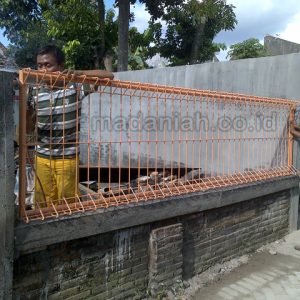 Pembuatan Dan Pemasangan Pagar BRC Di Bantul Yogyakarta