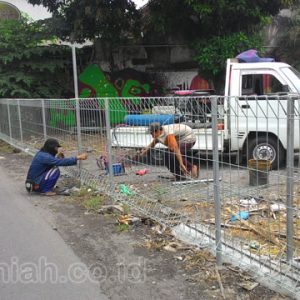 Pintu Pagar BRC Mantrijeron Yogyakarta